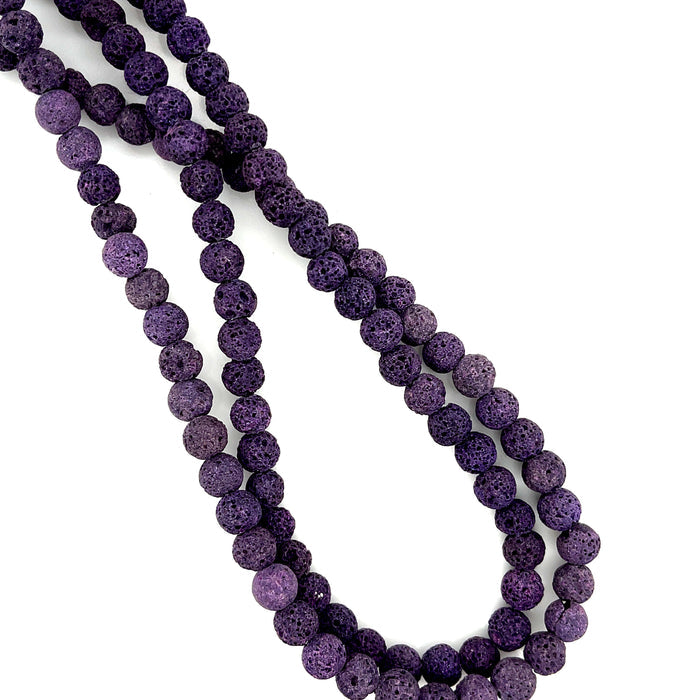 Lava Gemstone Strands, jewelry supplies