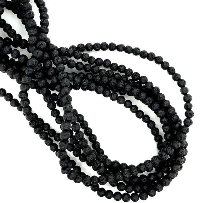 Lava Gemstone Strands, jewelry supplies