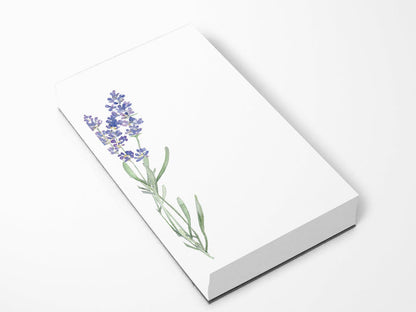 Lavender Notepad