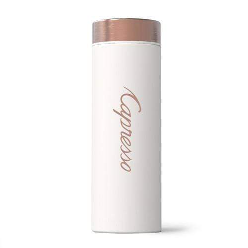 White/Copper Custom Le Baton Travel Bottle - Corporate Gifts