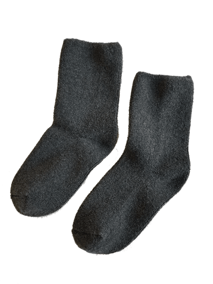 Charcoal Custom Le Bon Cloud Socks - Corporate Gifts