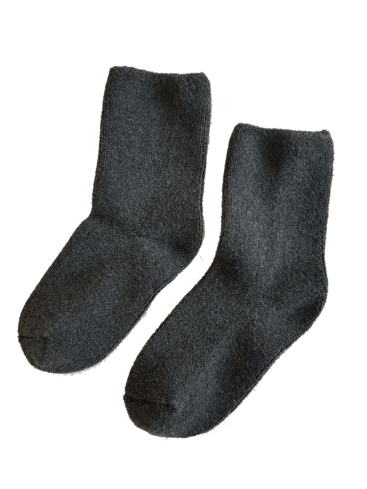 Charcoal Custom Le Bon Cloud Socks - Corporate Gifts