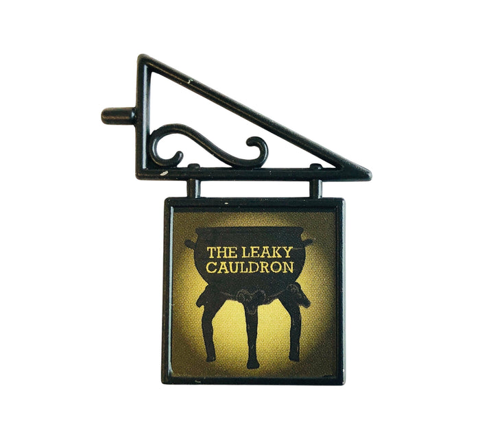 Leaky Cauldron Sign