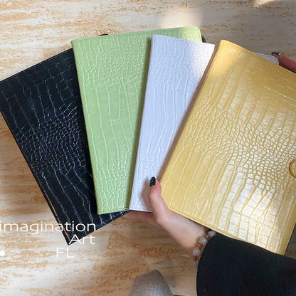 Leather iPad Case - Yellow - IMCASE