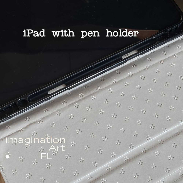 Leather iPad Case - Yellow - IMCASE