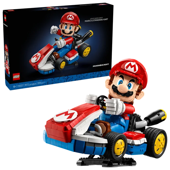Lego: Mario Kart -  Figure Mario & Standard Kart Figure
