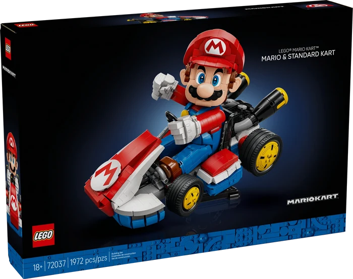Lego: Mario Kart -  Figure Mario & Standard Kart Figure