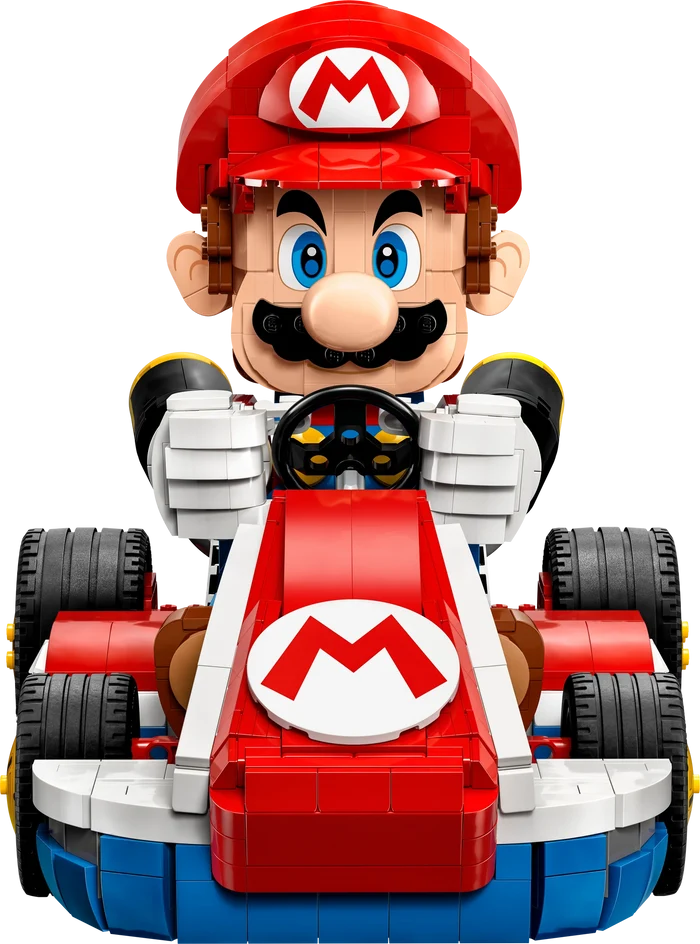 Lego: Mario Kart -  Figure Mario & Standard Kart Figure