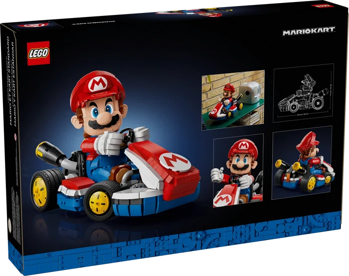 Lego: Mario Kart -  Figure Mario & Standard Kart Figure