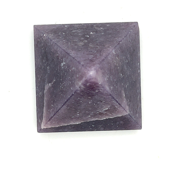 Lepidolite gemstone pyramid, Lepidolite gemstone