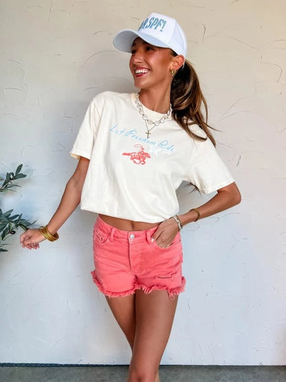 Let Freedom Ride Graphic TeeS