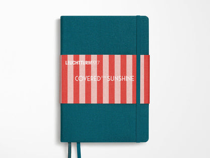 Leuchtturm 1917 A5 Notebook - Covered For Sunshine