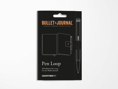 Leuchtturm 1917 Black Bullet Journal Pen Loop