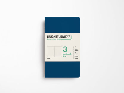 Leuchtturm 1917 Jottbook Pur Set of 3 - Indigo