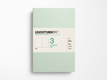 Leuchtturm 1917 Jottbook Pur Set of 3 - Mint Green