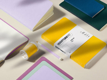 Leuchtturm 1917 Jottbook Pur Set of 3 - Mint Green