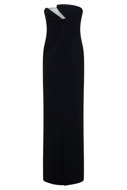 Lianne Strapless Maxi Dress - Black