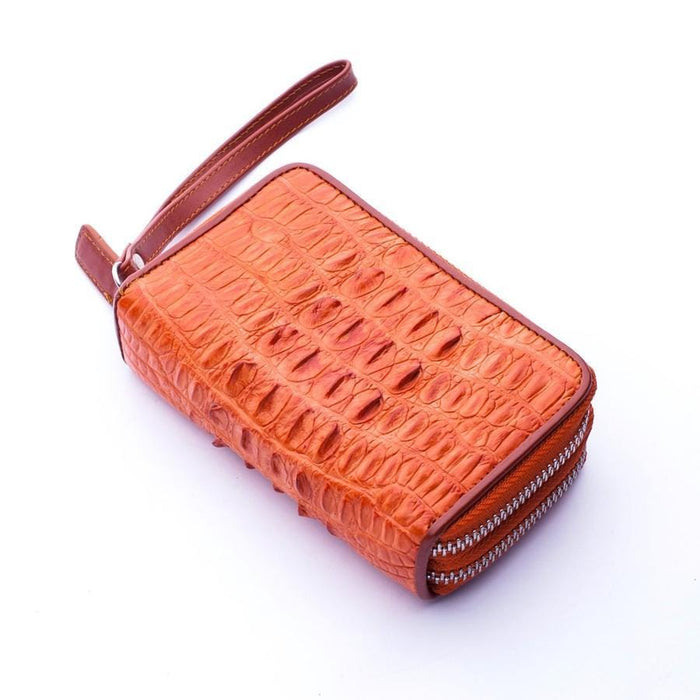 Light Brown Crocodile Leather Wallet [5]