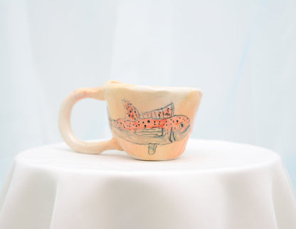 Lil Hazy Trout Cup - Juice Ceramics