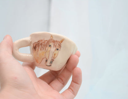 Lil Horse Cup - Juice Ceramics