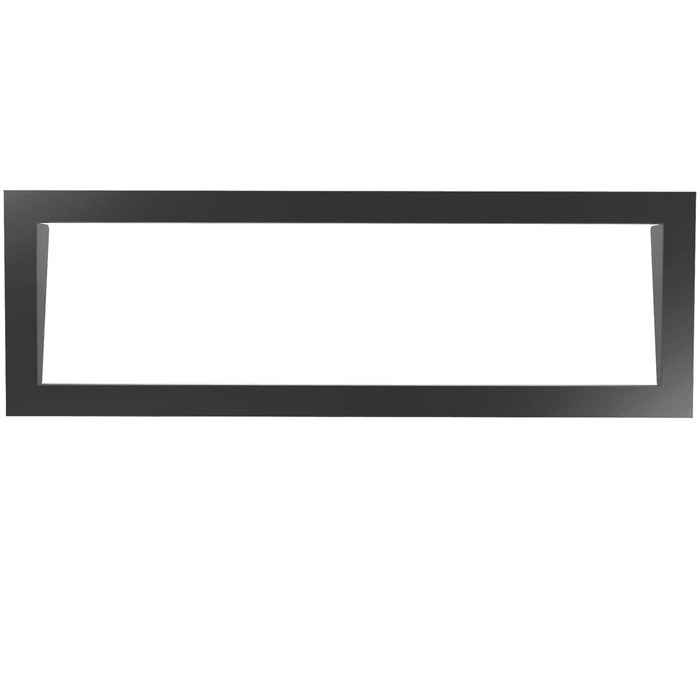 Litedeer Homes 78 inch Smart Control Electric Fireplace Trim Kit (Model: ZEF78V-T2B), Black - Litedeer Homes