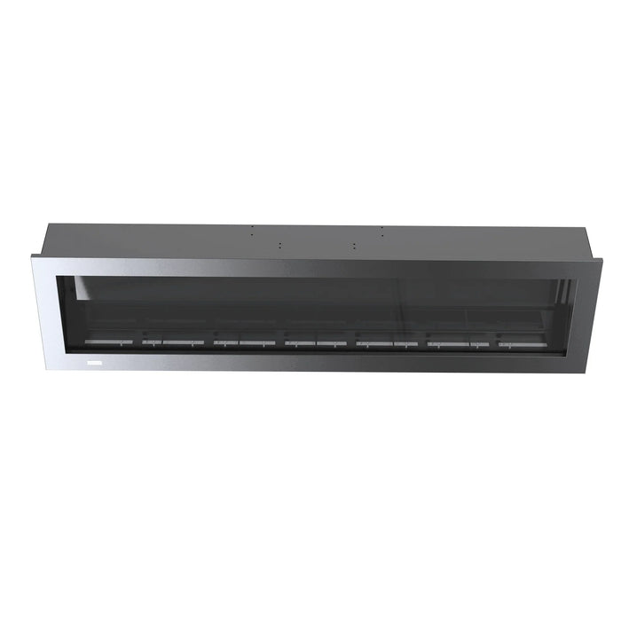 Litedeer Homes 78 inch Smart Control Electric Fireplace Trim Kit (Model: ZEF78V-T2B), Black - Litedeer Homes