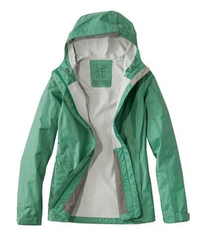 L.L.Bean Women's Trail Model Rain Jacket - Black
