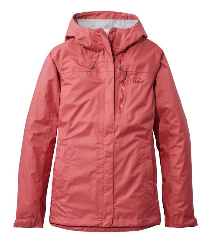 L.L.Bean Women's Trail Model Rain Jacket - Sienna Brick