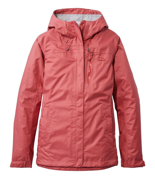 L.L.Bean Women's Trail Model Rain Jacket - Sienna Brick