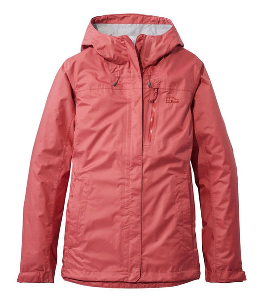 L.L.Bean Women's Trail Model Rain Jacket - Sienna Brick