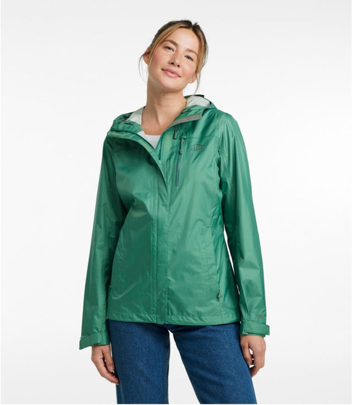 L.L.Bean Women's Trail Model Rain Jacket - Sienna Brick