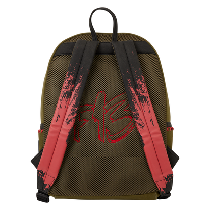 Loungefly Friday the 13th - Camp Crystal Lake Canvas Glow Full Size Backpack