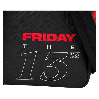 Loungefly Friday the 13th - Jason Mask I Heart Horror Mini Backpack