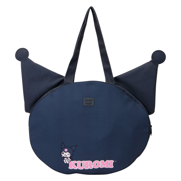 Loungefly Sanrio - Kuromi  Cosplay Canvas Oversized Crossbody Tote Bag
