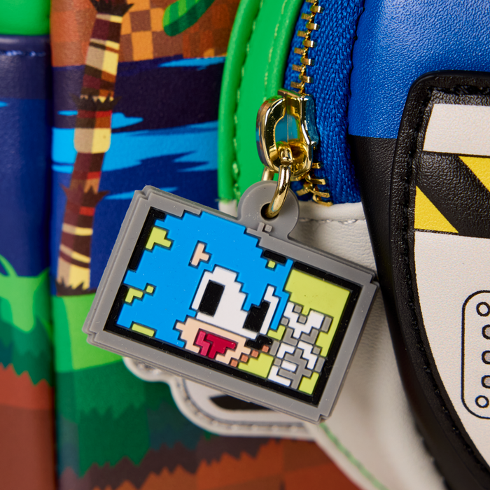 Loungefly Sonic the Hedgehog - Sonic Light Up Mini Backpack