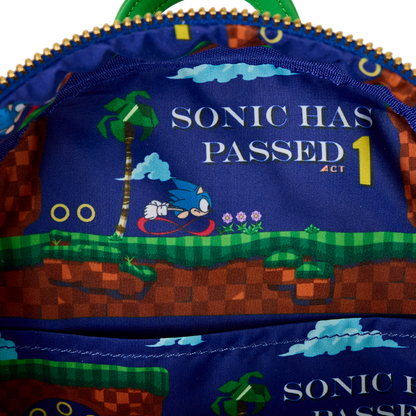 Loungefly Sonic the Hedgehog - Sonic Light Up Mini Backpack