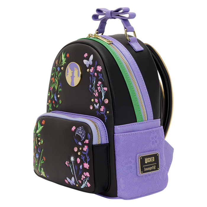 Loungefly Universal Wicked - Floral & Lace Mini Backpack