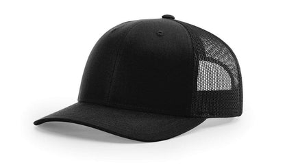Black Custom Low Pro Trucker Hat - Corporate Gifts