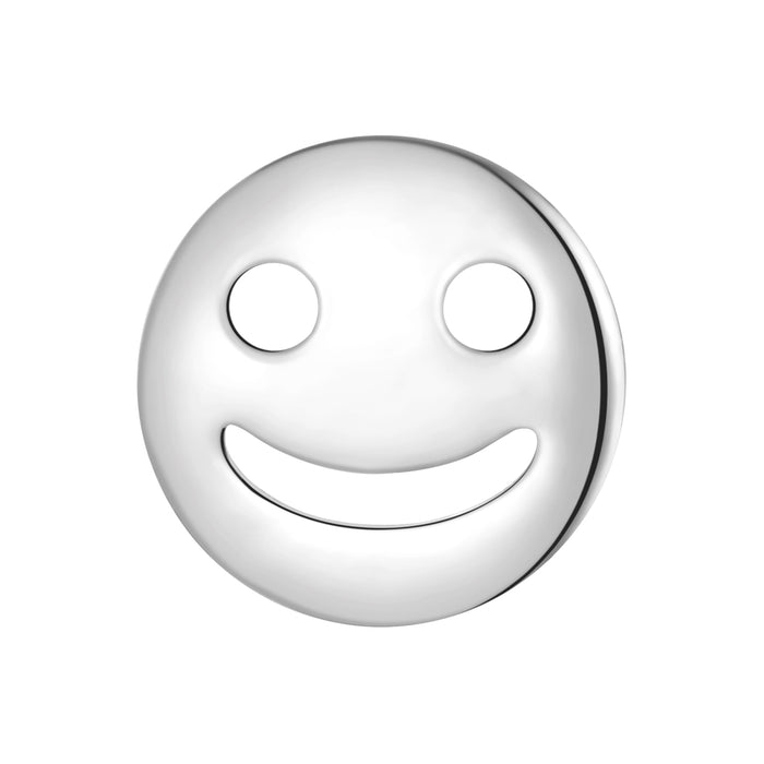 Lucky Face-Piercing silber