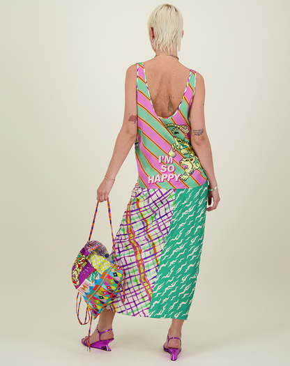 Luna Artisan Tie Front Skirt