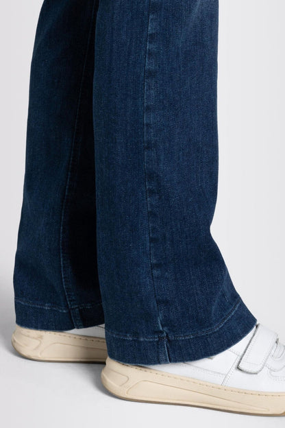 MAC Jeans Dream Bootcut Jeans 5429-90-D574 Dark Denim by Mac Jeans, shop Mac Jeans at Dotique.
