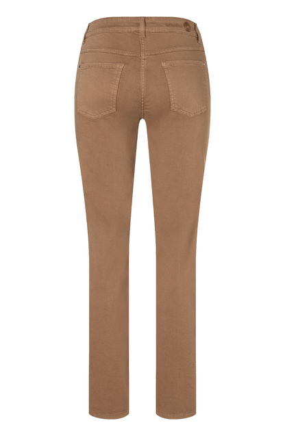 MAC Dream Jeans in Light Cognac super stretch slim fit women's jeans.