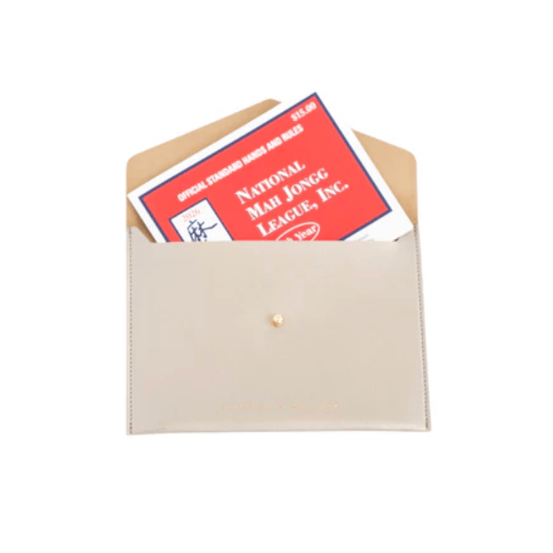 Peace Love Mahjong Mahjong Card Clutch (Choose Color)
