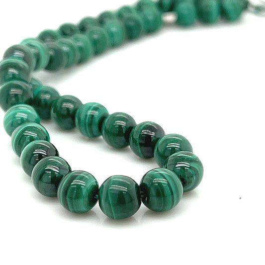 Malachite Gemstone Strands, jewelry supplies