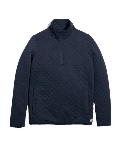 Navy / XS / Men's Custom Marine Layer Corbet Quarter Zip Jacket - Corporate Gifts