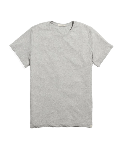 XS / Light Heather Grey / Mens Custom Marine Layer Re-Spun Crew - Corporate Gifts
