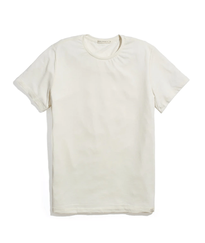 XS / Natural / Mens Custom Marine Layer Re-Spun Crew - Corporate Gifts