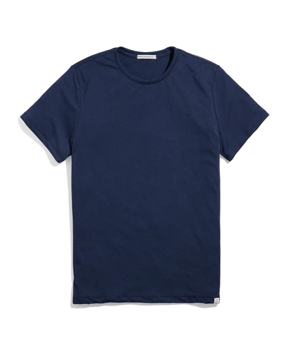 XS / Navy / Mens Custom Marine Layer Re-Spun Crew - Corporate Gifts