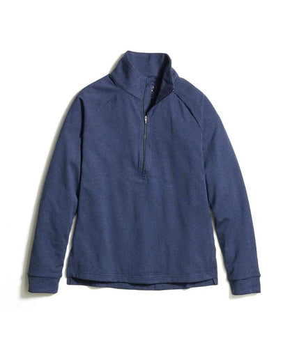 XS / Navy / Womens Custom Marine Layer Re Spun Sport Quarter-Zip - Corporate Gifts