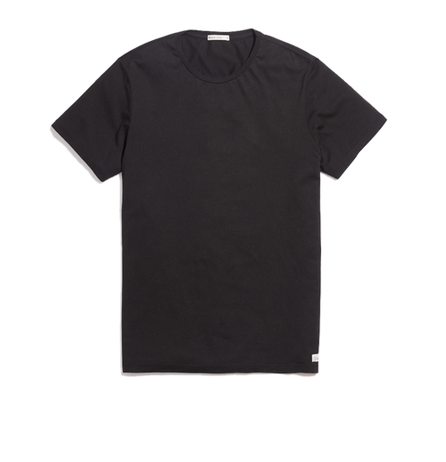 XS / Black / Mens Custom Marine Layer Signature Crew T-Shirt - Corporate Gifts